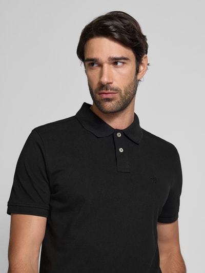 MCNEAL Poloshirt met labelstitching Zwart - 3