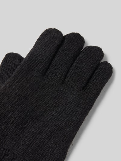 EEM Wollen handschoenen van zuivere wol, model 'THINSULATE' Zwart - 3