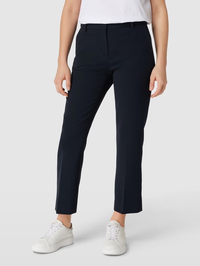 OPUS Stoffhose mit Bügelfalten Modell 'Miriki' Marine 4