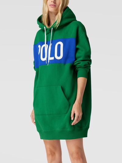 Polo Ralph Lauren Oversized Hoodie mit Label-Print Gruen 4