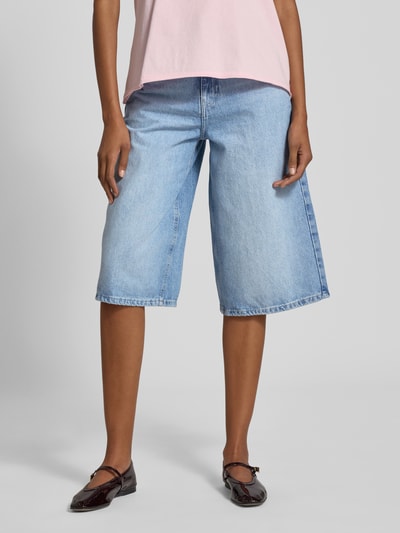 Only Szorty jeansowe o luźnym kroju z czystej bawełny model ‘HOPE’ Jeansowy niebieski 4