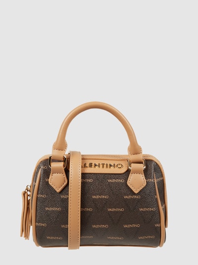 VALENTINO BAGS Torebka typu bowling bag z imitacji skóry  Camel 1