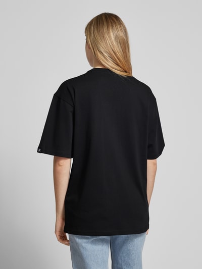 Review T-Shirt mit Label-Print Black 5