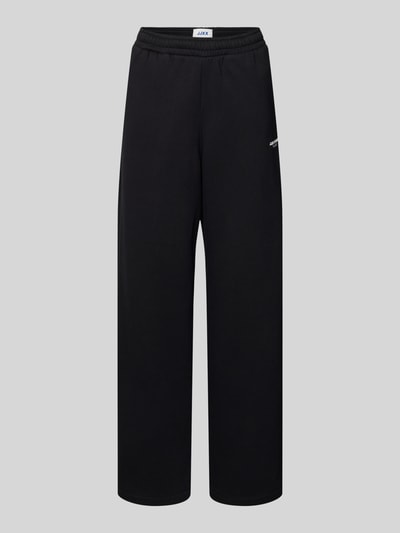 Produktfoto, High Waist Sweatpants mit elastischem Bund und Logo od JJXX, mieszanka bawełny, szerokie nogawki, długość wewnętrzna 74 cm
