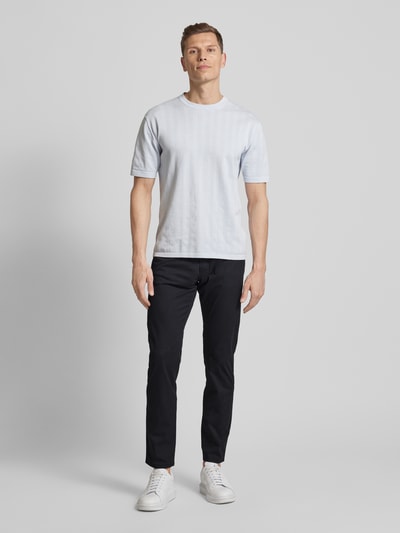 Pierre Cardin Spodnie o kroju tapered fit z 5 kieszeniami model ‘Lyon’ Czarny 1