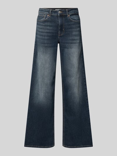 ONLY Wide & Loose Fit Jeans aus Baumwoll-Mix Modell 'MADISON' Jeansblau 1