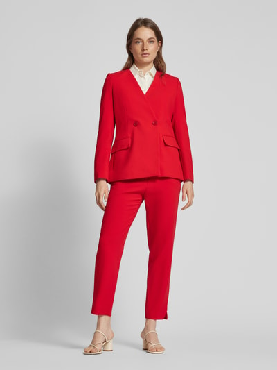 Christian Berg Woman Selection Blazer mit V-Ausschnitt Rot 1