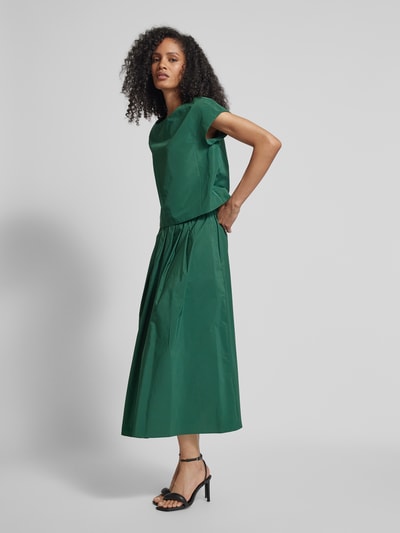 Weekend Max Mara Midirok met bandplooien, model 'ZARDA' Groen - 1