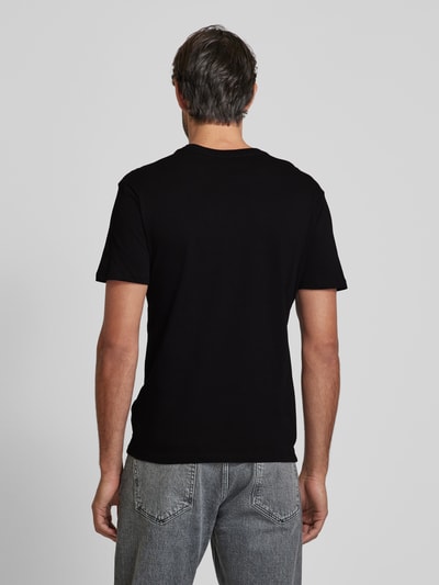 Guess T-Shirt mit Label-Details Black 5