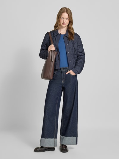 Christian Berg Woman Bluzka z długim rękawem z dekoltem okrągłym Niebieski 1