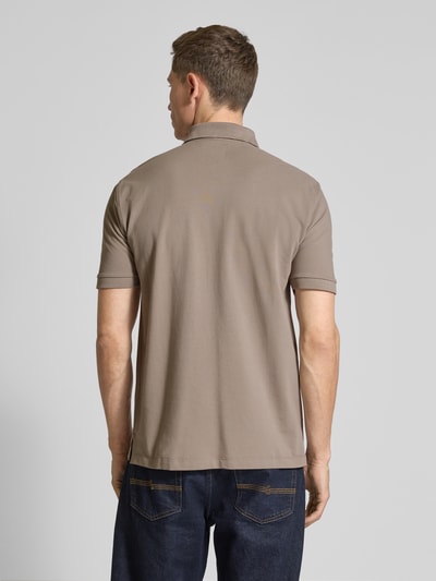 ARMANI EXCHANGE Koszulka polo z wyhaftowanym logo Szarobrązowy 5