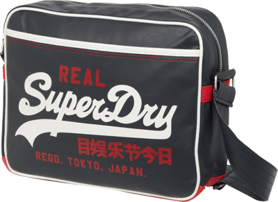 Superdry Messenger Bag mit Logoprint Marine 6