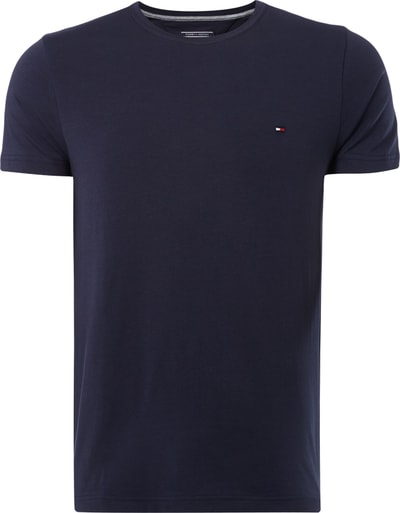 Tommy Hilfiger T-shirt z okrągłym dekoltem Granatowy 5