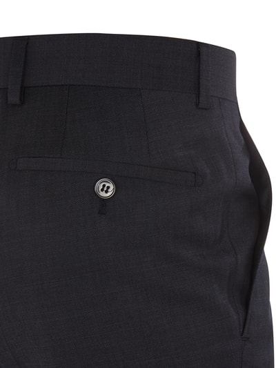 HECHTER PARIS Business Hose aus reiner Schurwolle Dunkelblau 2