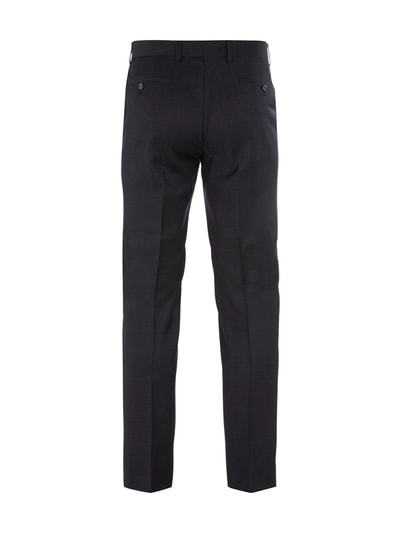 HECHTER PARIS Business Hose aus reiner Schurwolle Dunkelblau 3