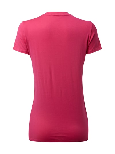 Lacoste Shirt mit Logo-Aufnäher  Pink 3