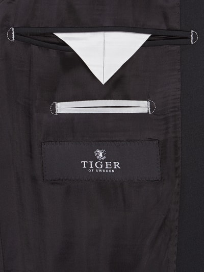 Tiger Of Sweden Marynarka o kroju Slim Fit ze streczem Czarny 8