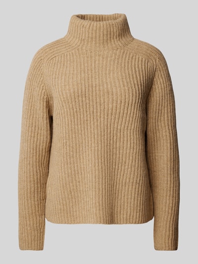 MOS MOSH Strickpullover mit Turtleneck Modell 'Thyra' Beige 2