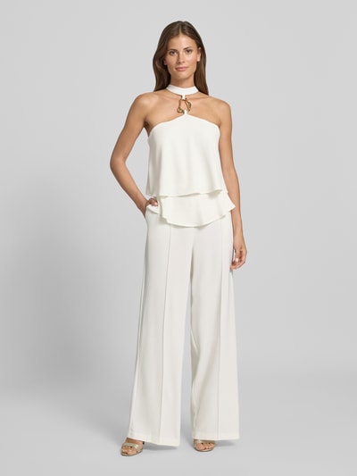 Rinascimento Kombinezon koktajlowy z efektem warstw Biały 4