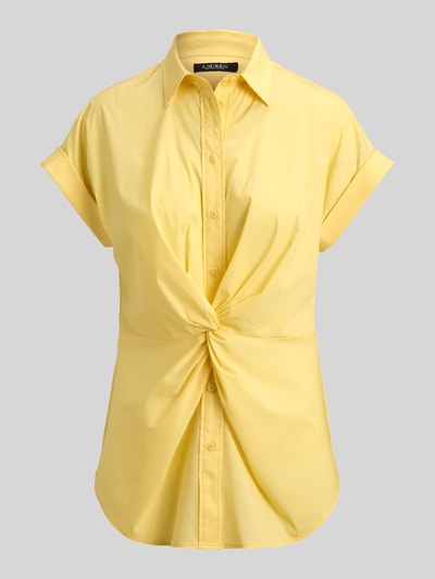 Lauren Ralph Lauren Regular Fit Bluse aus Baumwoll-Mix GELB 2