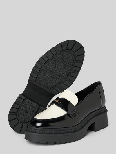 Guess Loafer mit Label-Details Modell 'FINDA' Black 4