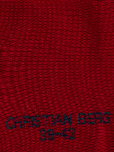 Christian Berg Men Socken aus Wollmischung im 2er-Pack  Rot 3