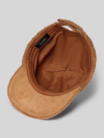 GUESS cap met teddyfleece-fleecelook Cognac - 2