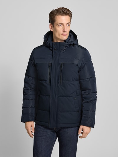 Lerros Pikowana kurtka z przedłużonym tyłem Ciemnoniebieski 4