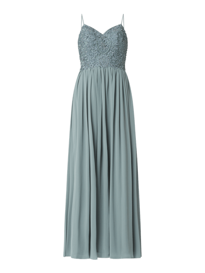 Laona Abendkleid mit Zierperlen  Schilf 2