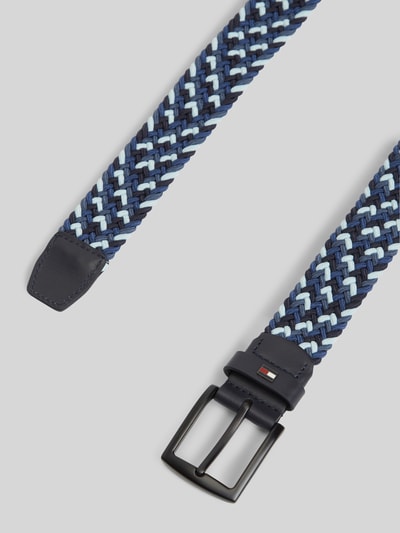 Tommy Hilfiger Geflochtener Gürtel Modell 'DENTON' Bleu 2