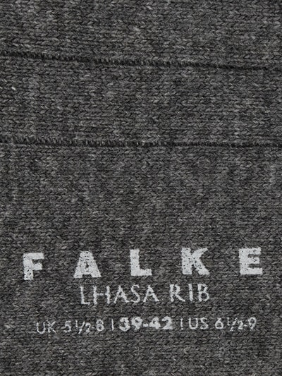 Falke Socken mit Kaschmir-Anteil Modell 'Lhasa'  Silber Melange 2