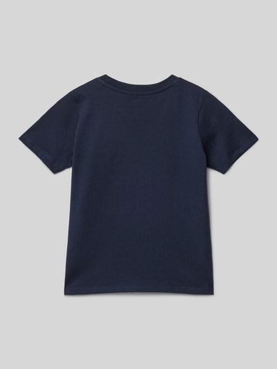 Tom Tailor T-shirt met motiefprint Marineblauw - 3