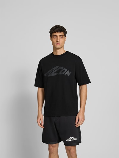 Dsquared2 T-Shirt aus reiner Baumwolle Black 4