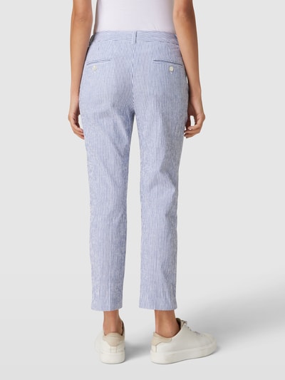 Weekend Max Mara Regular fit stoffen broek met verkort model, model 'STARLET' Lichtblauw - 5