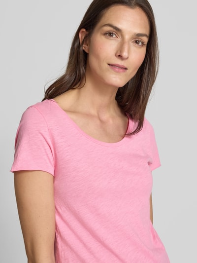 Rich & Royal T-shirt met ronde hals Felroze - 3