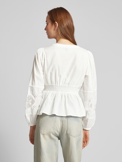 Vero Moda Blouse met V-hals, model 'JAMILLA' Wit - 5