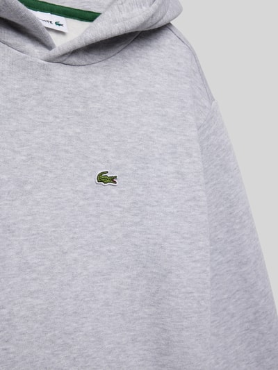 Lacoste Bluza z kapturem Średnioszary melanż 2