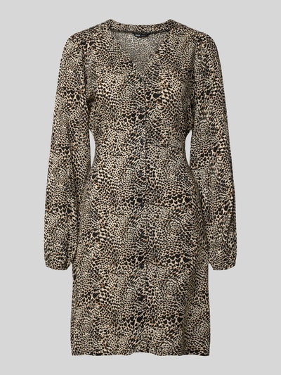 ONLY Getailleerde vrijetijdsjurk van zuivere viscose model 'EVIDA' Zand - 2