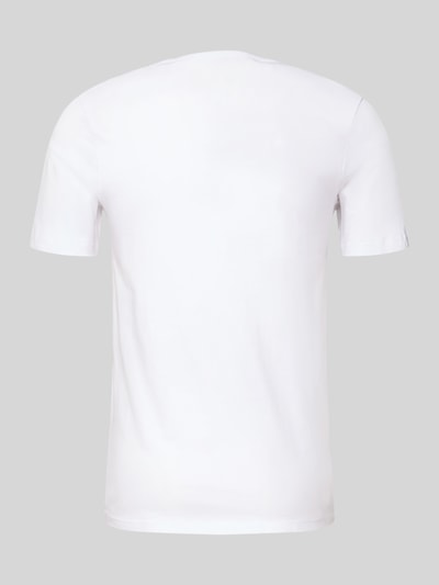 BOSS Regular Fit T-Shirt aus reiner Baumwolle Modell 'CLASSIC' im 3er-Pack Camel 3