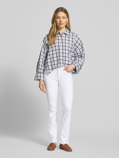 CAMBIO straight fit jeans in 5-pocketmodel model 'PIPER LONG' Wit - 1