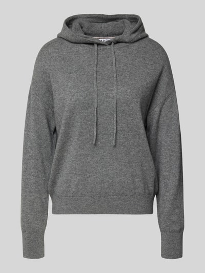Jake*s Casual Hoodie van kasjmier Donkergrijs gemêleerd - 2