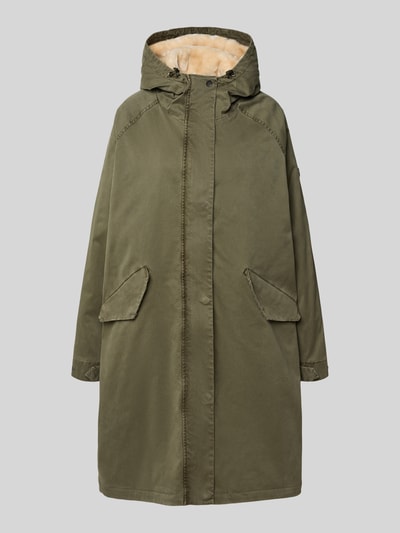 Blonde No. 8 Płaszcz parka z kapturem Khaki 2