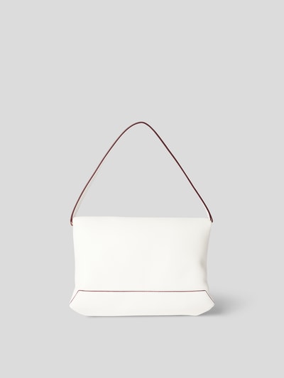 Victoria Beckham Pochette aus echtem Lammleder Weiss 5