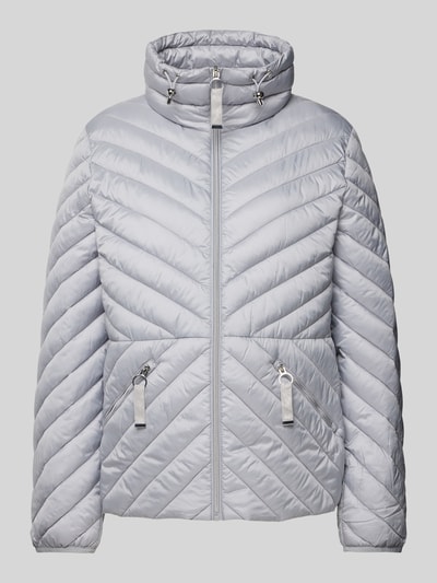 Christian Berg Woman Selection Steppjacke mit Stehkragen Silber 2