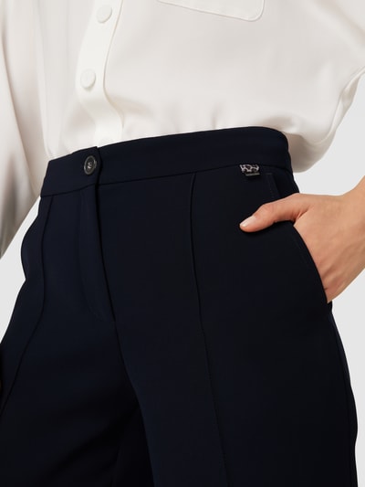 Marc Cain Verkorte culotte met steekzakken Marineblauw - 3