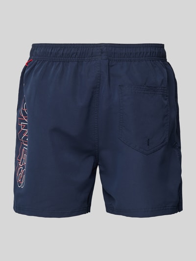 Jack & Jones Zwembroek met elastische band, model 'FIJI' Donkerblauw - 3