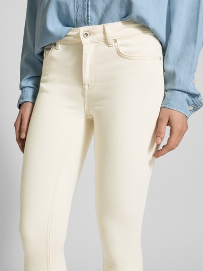 Only Skinny Fit Jeans mit Baumwoll-Anteil Modell 'BLUSH' Ecru 3