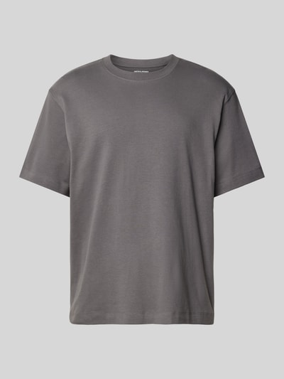 Jack & Jones T-Shirt mit Rundhalsausschnitt Modell 'EURBAN' Mittelgrau 2