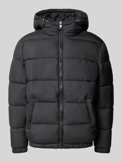 MCNEAL Steppjacke mit Kapuze und Eingrifftaschen Black 2