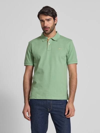 Gant Regular Fit Poloshirt mit Label-Stitching Lind 4